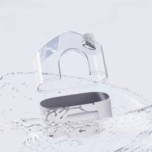 Hamster Bathroom Golden Syrian Litter Box Bathtub Peeer Sandpit Dual-purpose Detachable Spacious Easy-to-clean Splash-proof Transparent Scratch-resistant Pet Room Hamster Bathroom Attachment Hamster Bathroom Corner